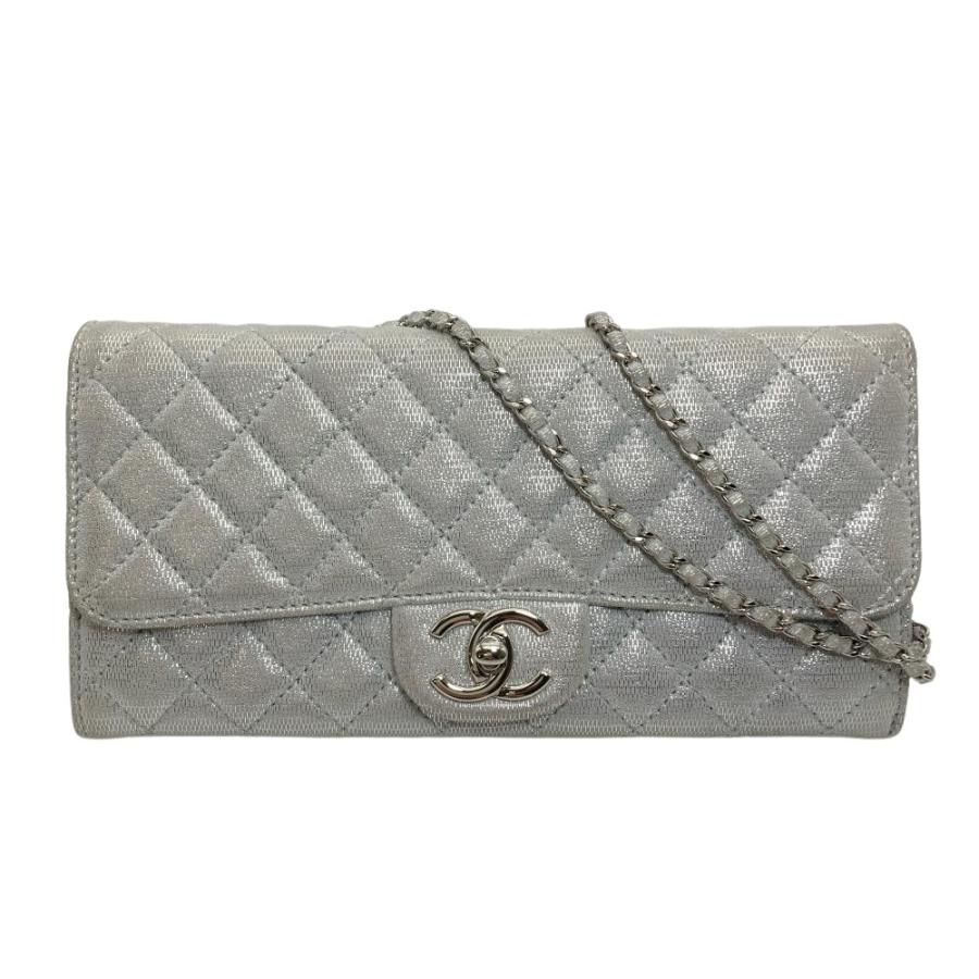 マトラッセ シャネル CHANEL チェーン ショルダーバッグ シルバー ワン