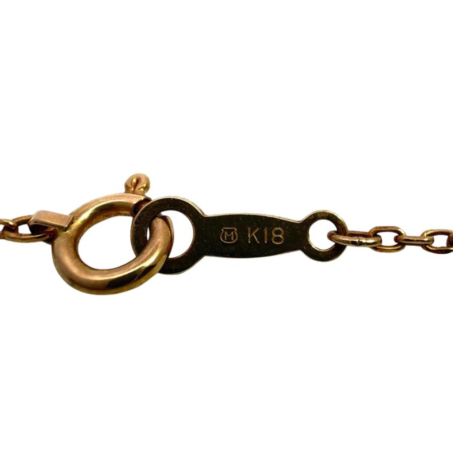 MIKIMOTO（ミキモト） ドールモチーフ ネックレス K18YG 6.8g 真珠