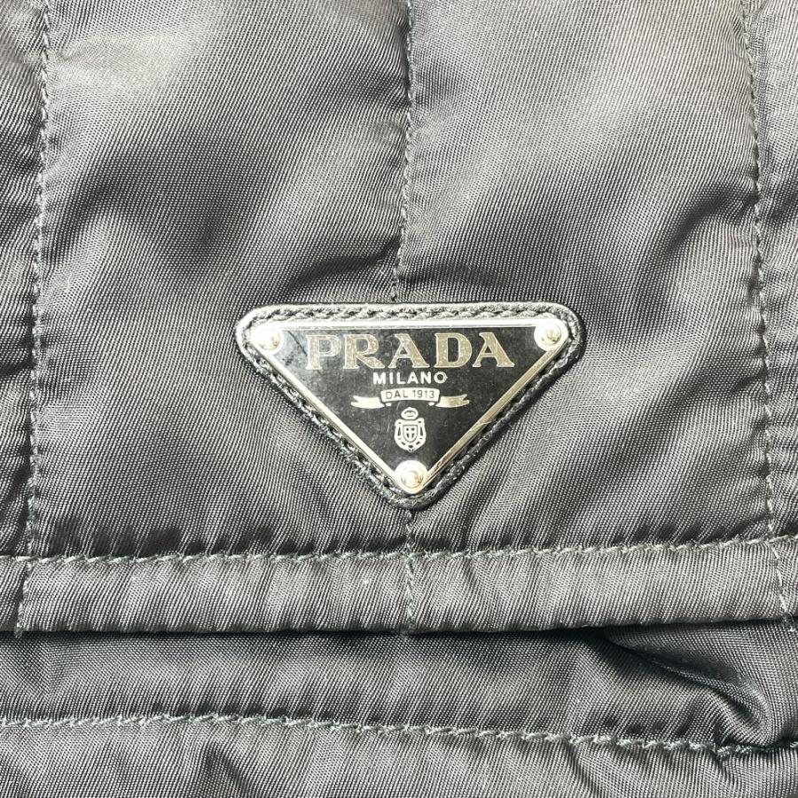 PRADA（プラダ） ナイロン キルティング リュック ナイロン レザー