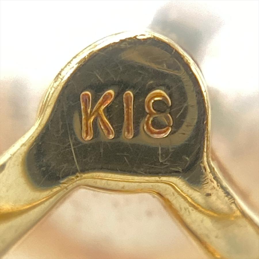 MIKIMOTO（ミキモト） MIKIMOTO 3P パール 6.0mm ブローチ K18YG 7.5g