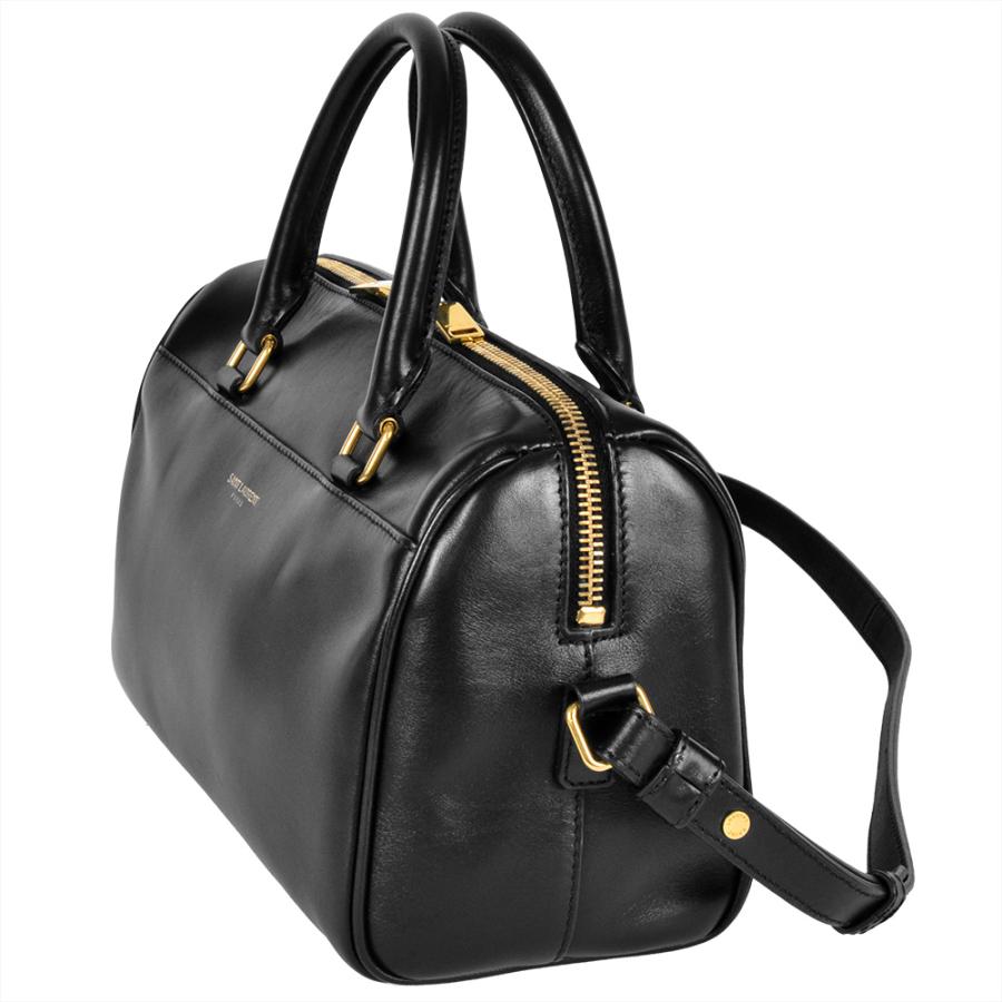 【難あり】SAINT LAURENT ベイビーダッフル　黒 サンローラン SAINT LAURENT ベイビーダッフル ショルダーバッグ