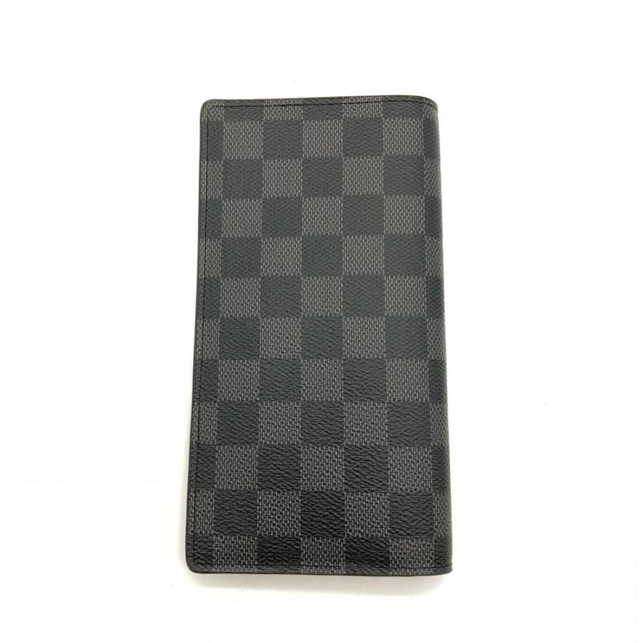 定価約10万円　中身付クッション11個➕ヴィトン財布 LOUIS VUITTON（ルイ・ヴィトン） ポルトフォイユブラザ 長財布 ダミエ