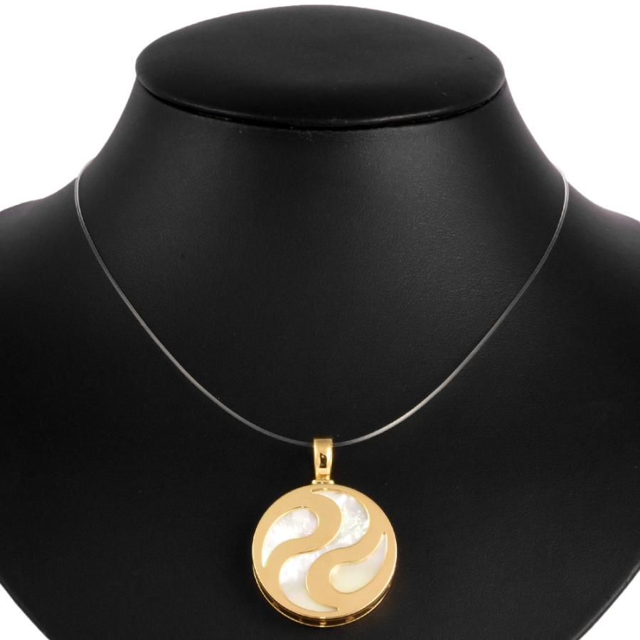 BVLGARI ブルガリ アレグラオプティカル ペンダントトップ K18YG SS 