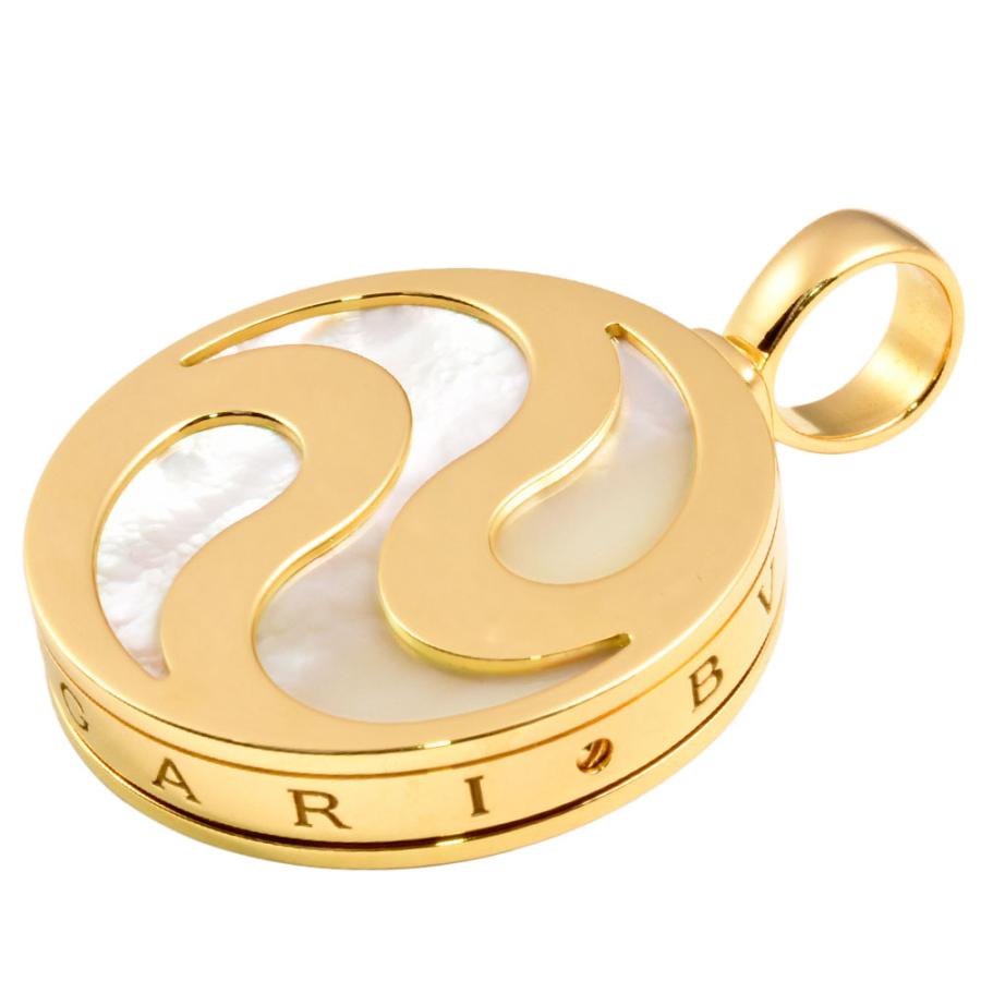 BVLGARI ブルガリ アレグラオプティカル ペンダントトップ K18YG SS 