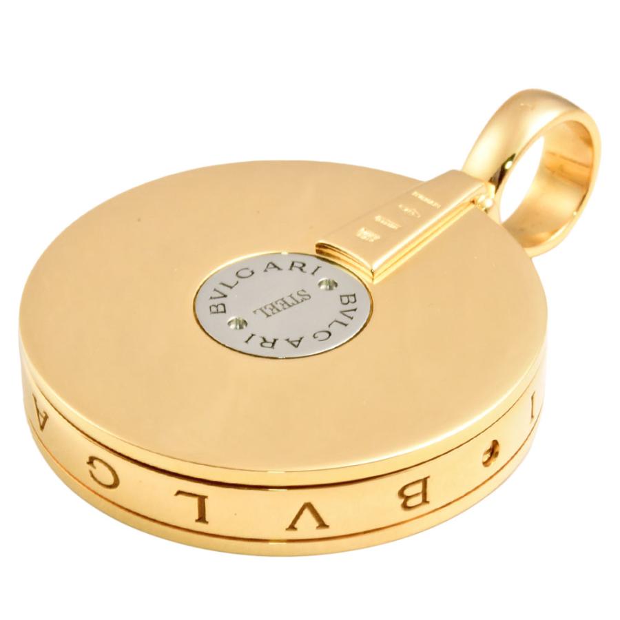 BVLGARI ブルガリ アレグラオプティカル ペンダントトップ K18YG SS 