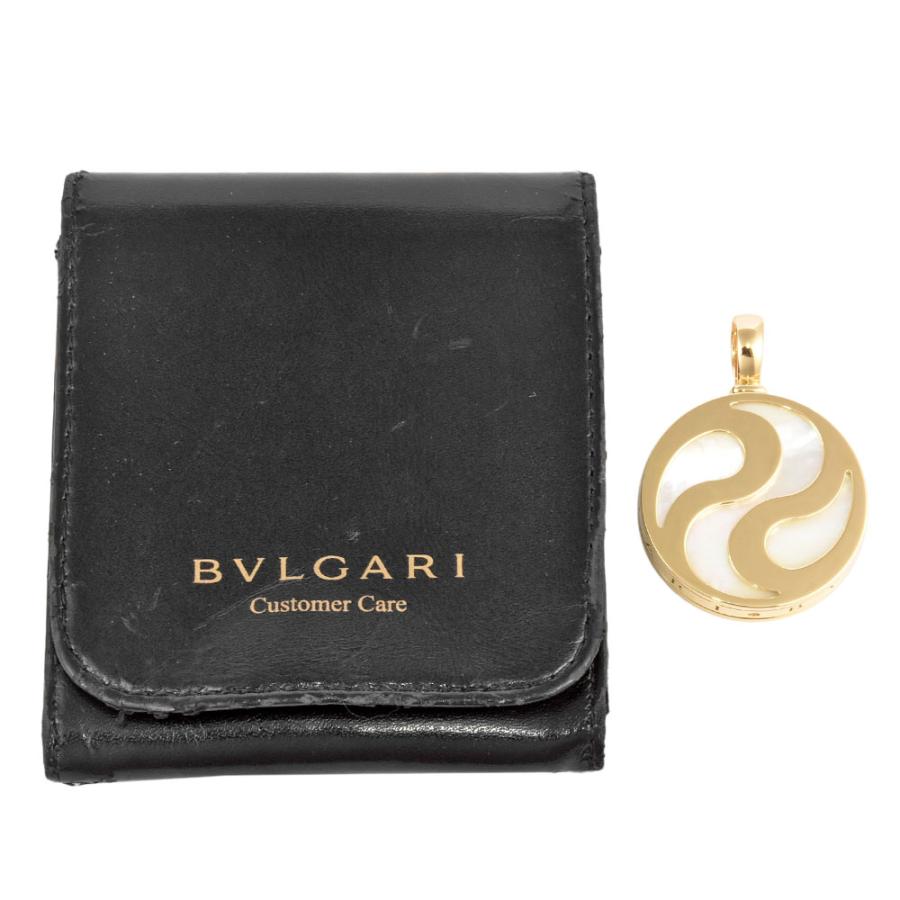 BVLGARI ブルガリ アレグラオプティカル ペンダントトップ K18YG SS 