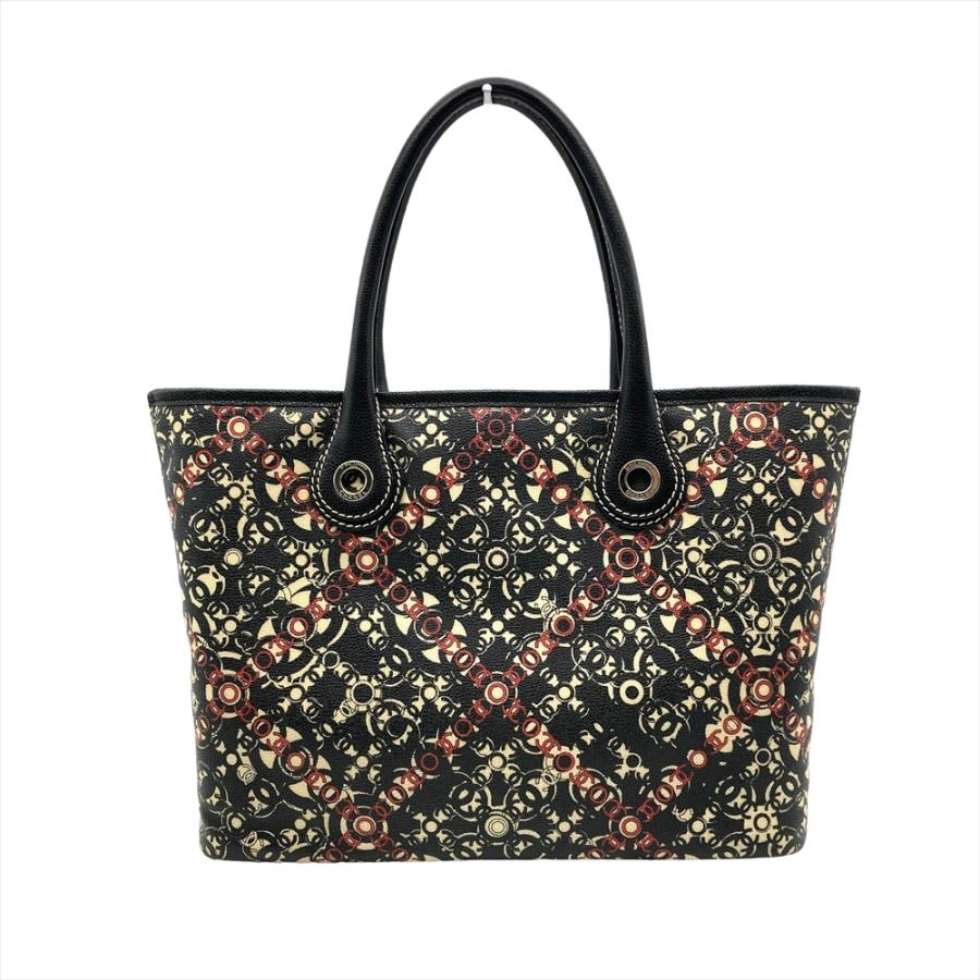CHANEL シャネル　ココ型押し　ブラックレザー　トートバッグ CHANEL シャネル COCO マーク ステッチ トート バッグ ブラック