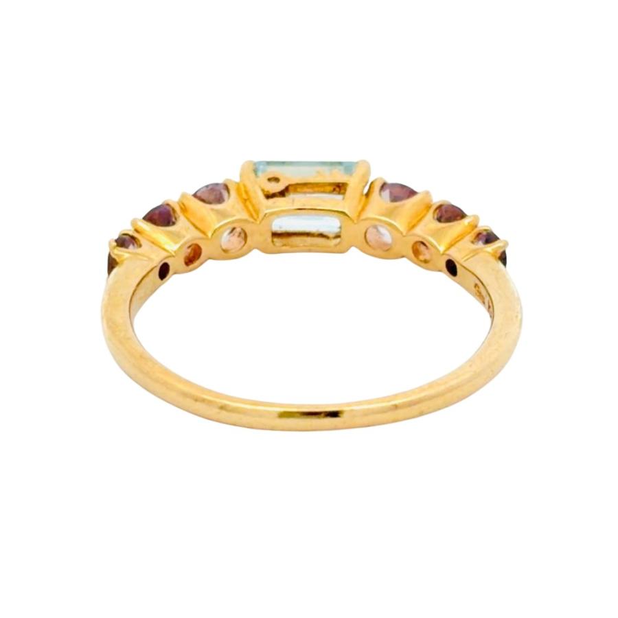 スタージュエリー STAR JEWELRY 鍵 モチーフ リング 指輪 アクアマリン