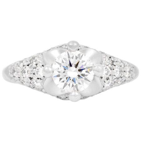 BVLGARI（ブルガリ） コロナ ソリテール リング ダイヤモンド 0.51ct(F 