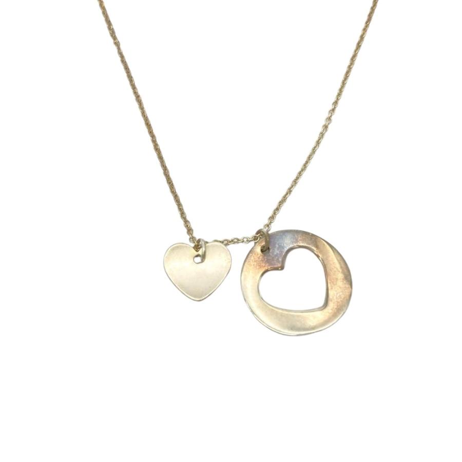 TIFFANY&Co.（ティファニー） ステンシル ハート ネックレス SV925 2.8