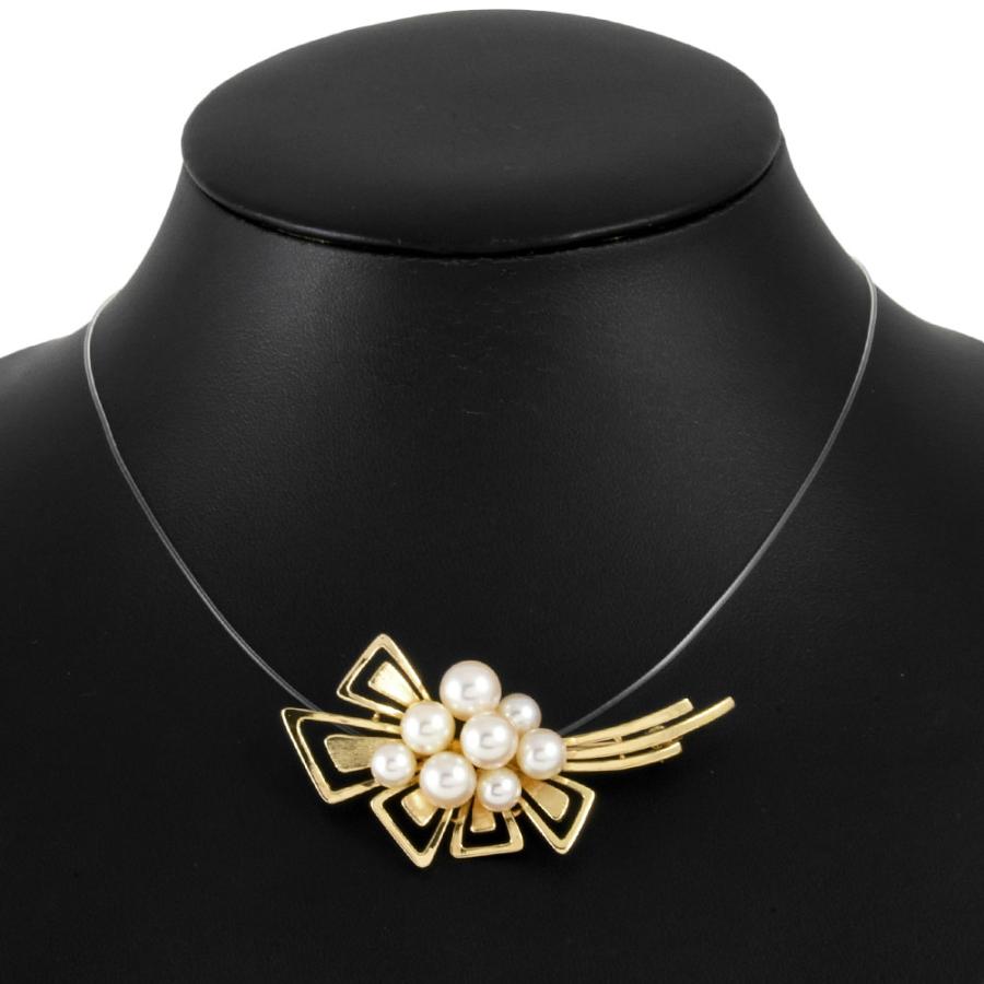 MIKIMOTO（ミキモト） ブローチ K14YG パール 約6mm〜8mm レディース