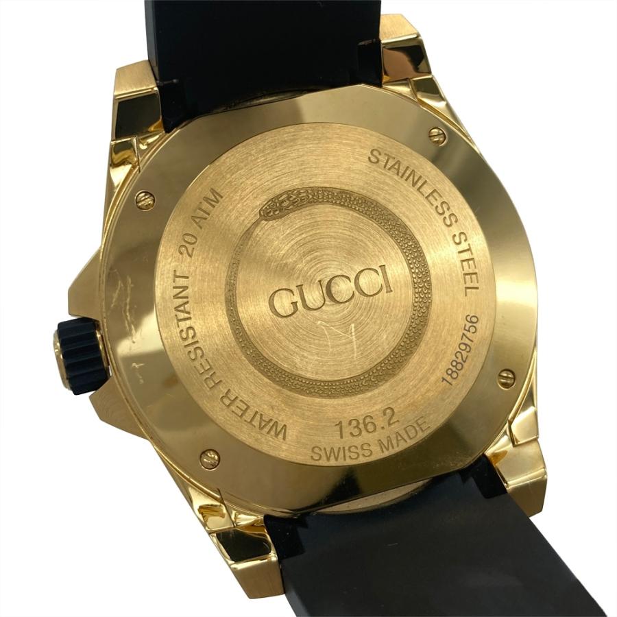 GUCCI　グッチ　腕時計 　DIVE スネーク　YA136219　45mm GUCCI（グッチ） GUCCI YA136219 ダイブ スネーク 腕時計 クォーツ