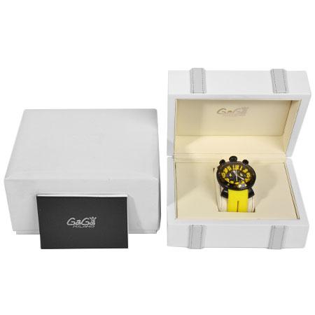 マヌアーレ ガガミラノ GAGA MILANO クロノグラフ アッチャイオ メンズ 