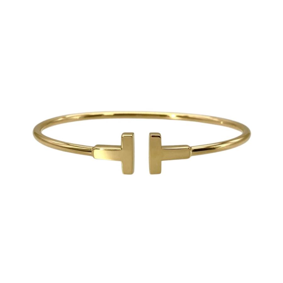 Tiffany T ティファニー Tiffany&Co. Tワイヤー ブレスレット K18YG