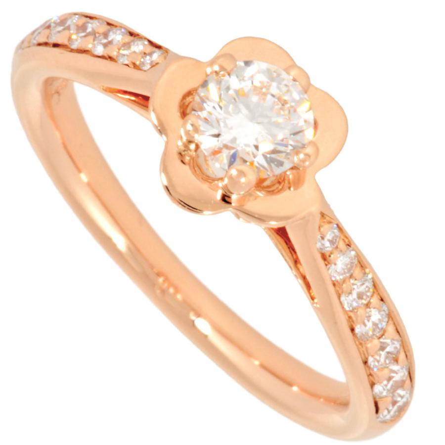 CHANEL（シャネル） カメリア リング 指輪 ダイヤモンド 0.26ct #49
