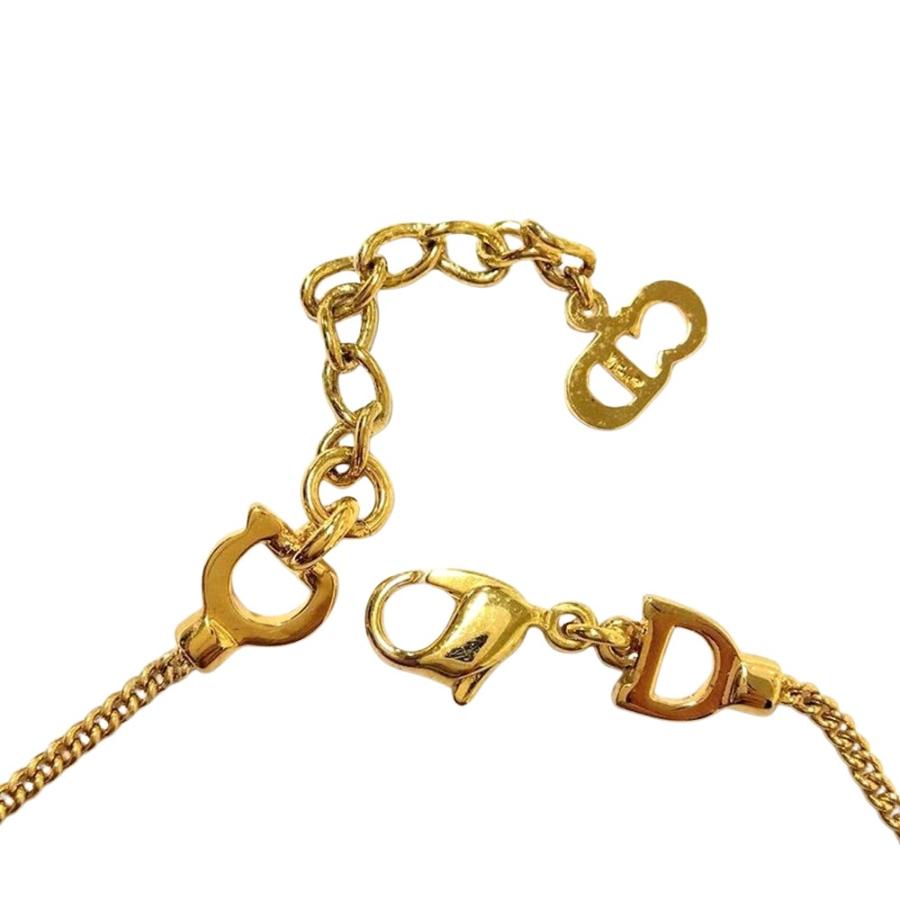 クリスチャンディオール Christian Dior Dロゴ ブレスレット ゴールド