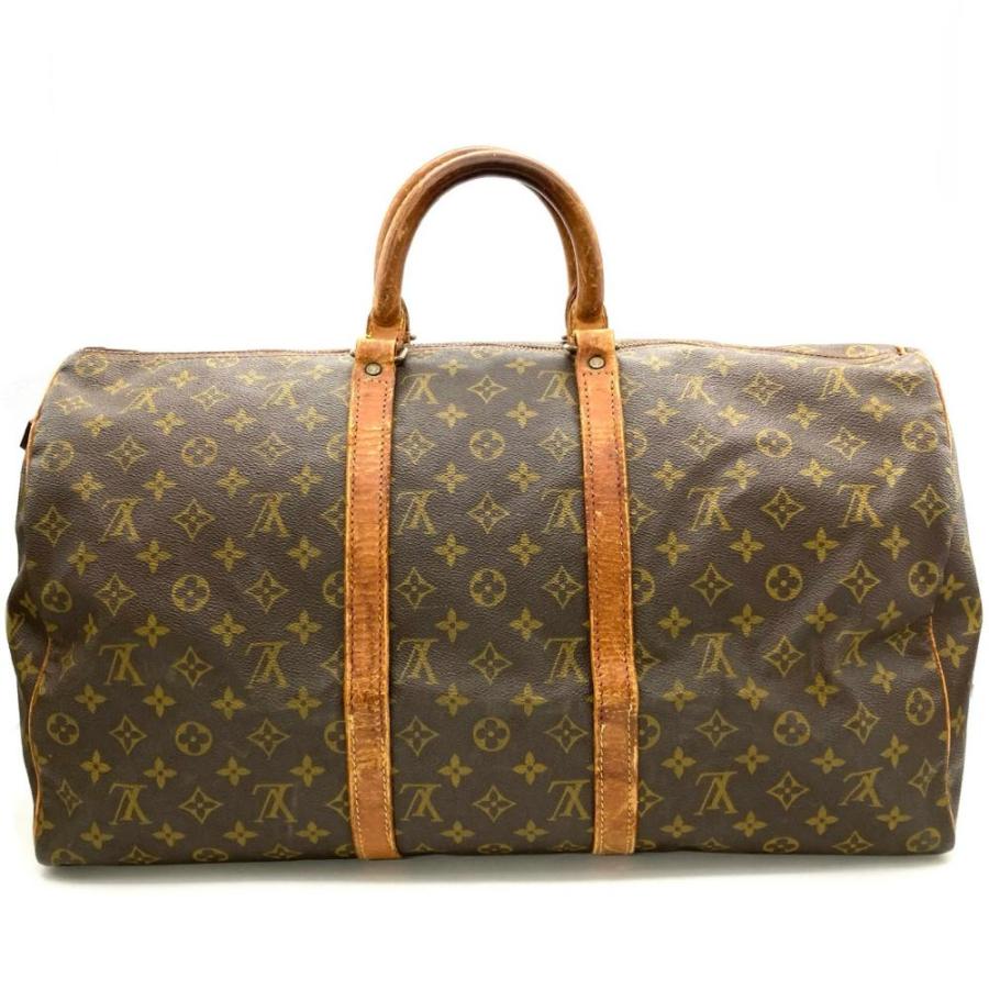 Louis Vuitton ボストンバッグ ブラウンキーポール50 キーポル ルイヴィトン LOUIS VUITTON キーポル50 ボストンバッグ