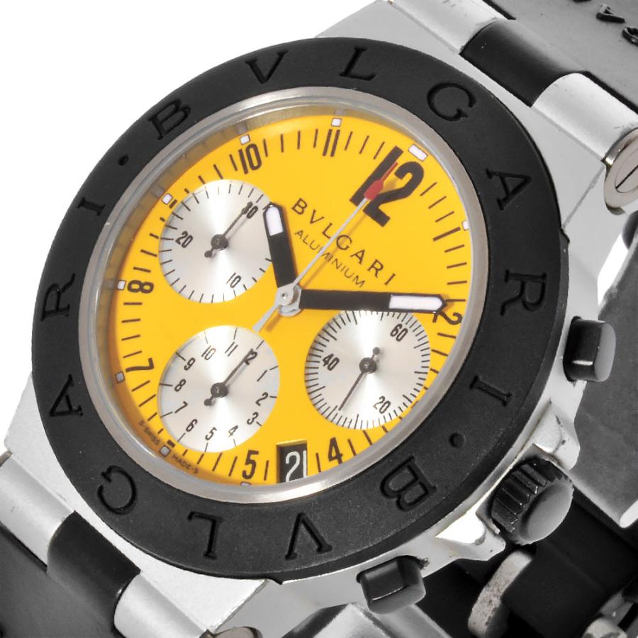 BVLGARI（ブルガリ） BVLGARI AC38TA アルミニウム クロノグラフ