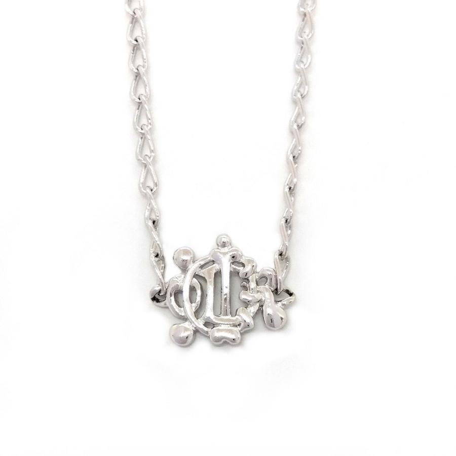 ディオール エンブレム ロゴ ネックレス クリスチャンディオール Christian Dior エンブレム ネックレス