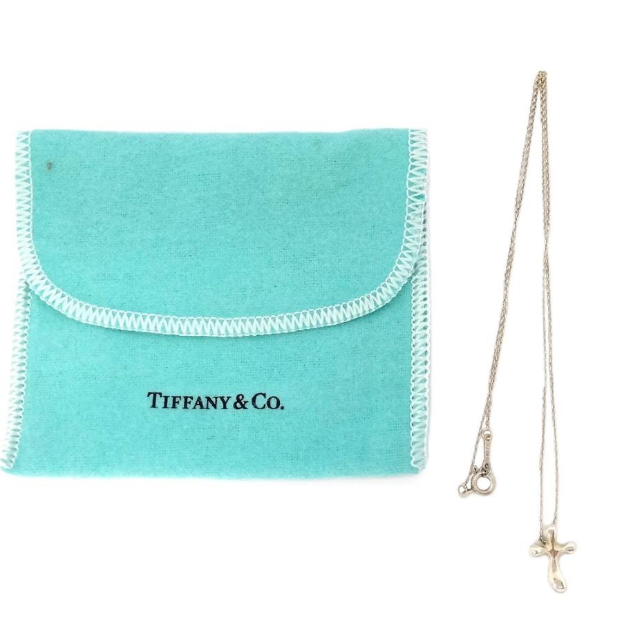 Elsa Peretti ティファニー Tiffany&Co. クロス ネックレス