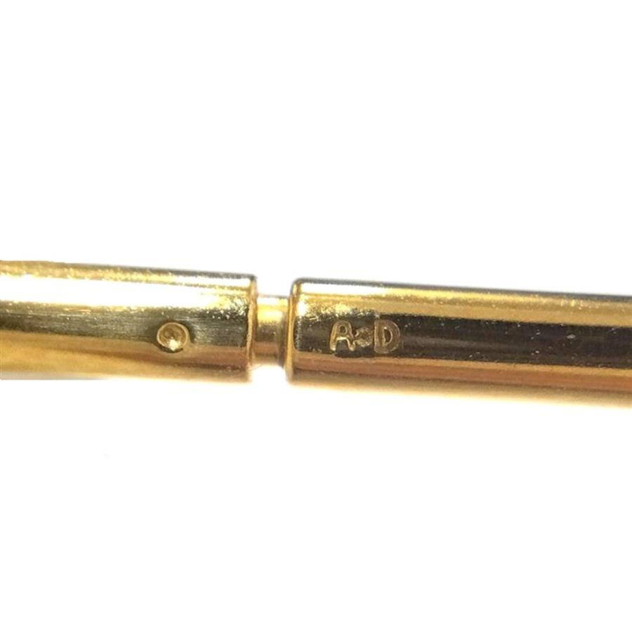 HERMES（エルメス） カージュドアッシュ Hキューブ ネックレス GPg