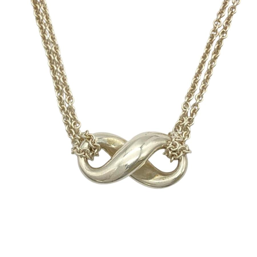 ❤️Tiffany ティファニー インフィニティ ダブルチェーン ネックレス TIFFANY INFINITY ティファニー Tiffany&Co. インフィニティ ダブル
