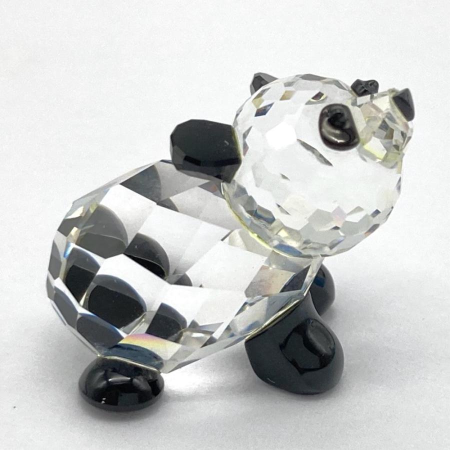 SWAROVSKI スワロフスキー ベビーパンダ オブジェ 置物 181081