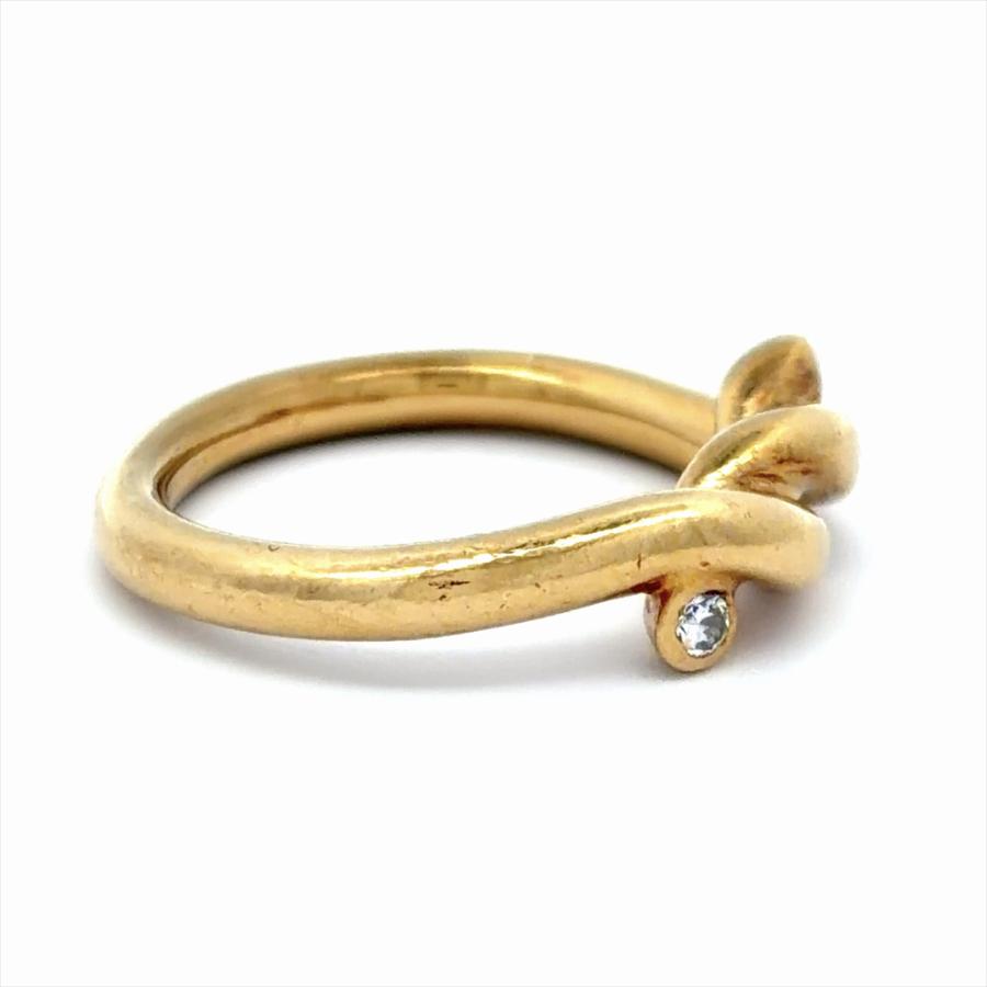 TIFFANY&Co.（ティファニー） ツイスト リング 指輪 ダイヤモンド 約