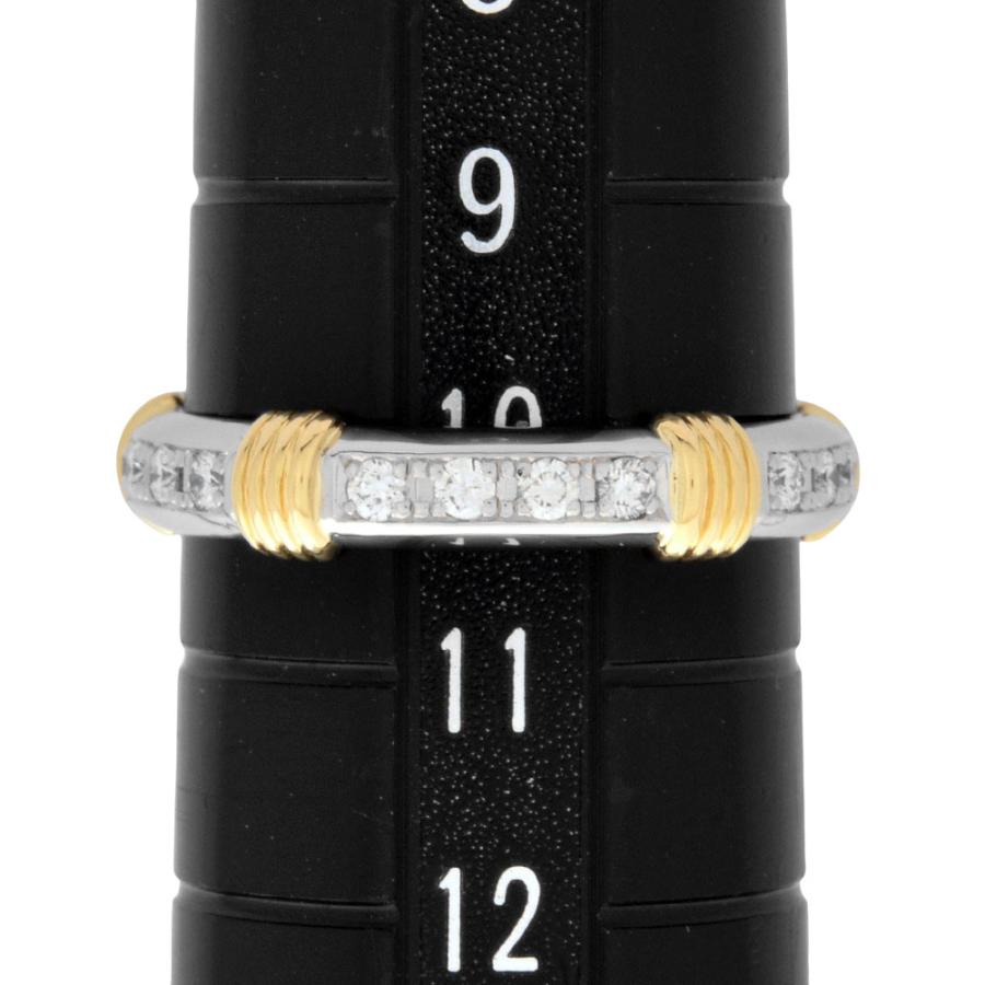 Dior 750 (K18) pt900 ダイヤ フルエタニティ リング 10号 ディオール Dior フルエタニティ リング 指輪 ダイヤモンド 約10