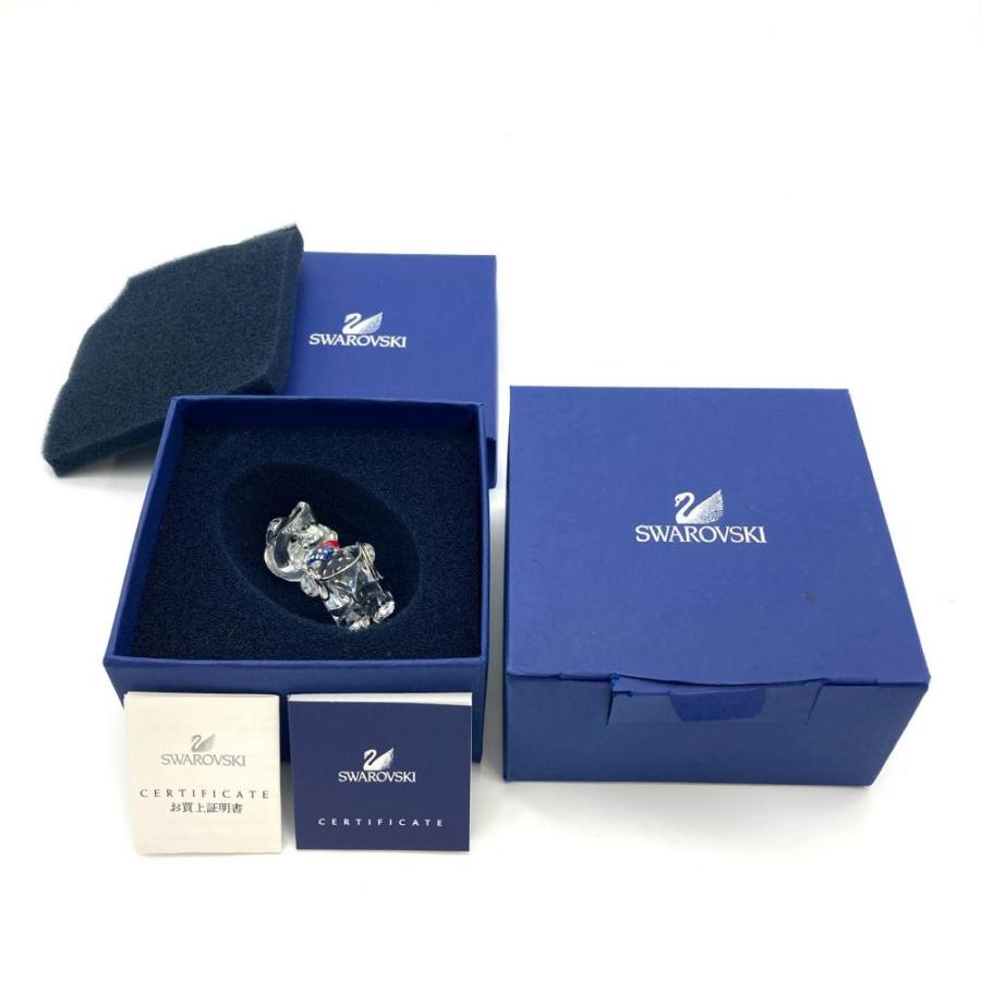 スワロフスキー SWAROVSKI オブジェ 置物 883413 クリア クリスベア