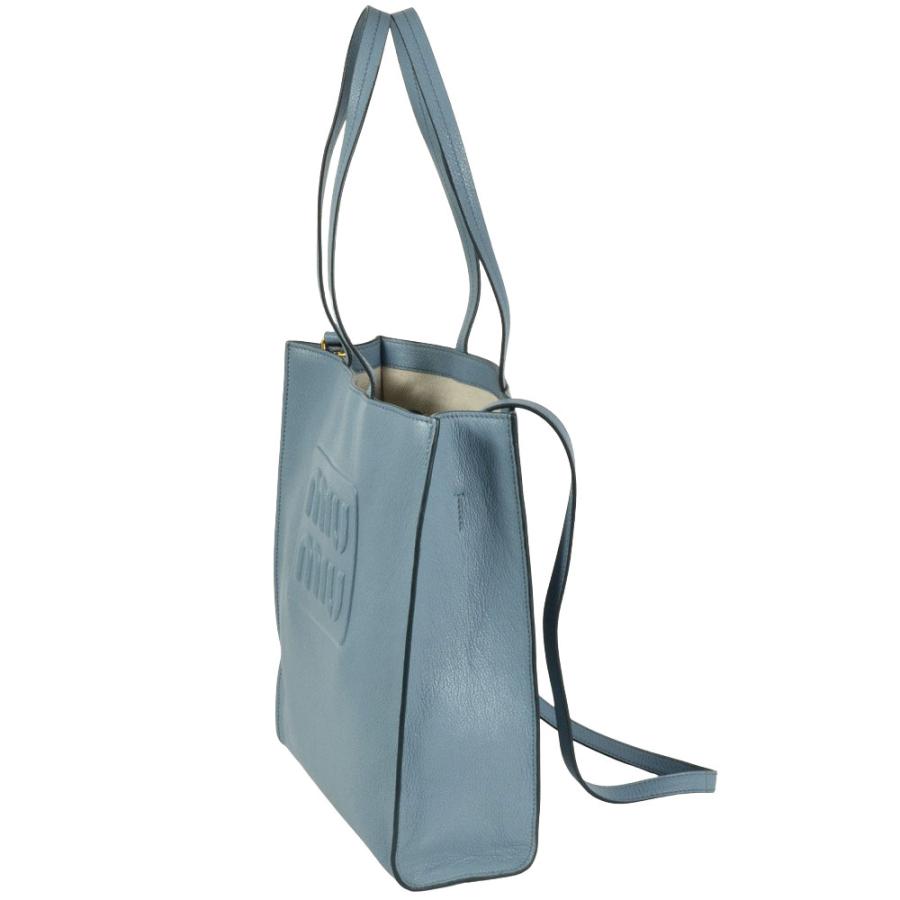 miu ミュウミュウ MIUMIU マドラス トートバッグ レザー 5BG264