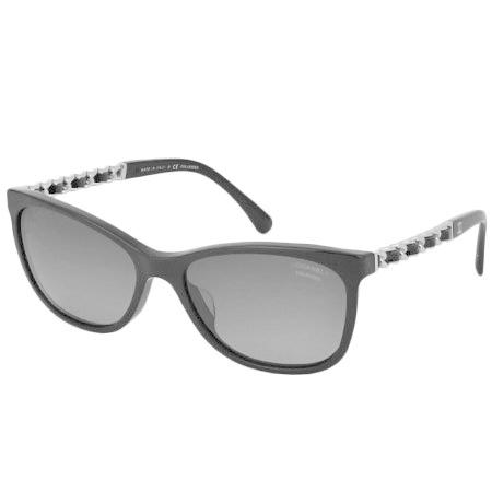 シャネル　サングラス　マトラッセ　チェーン CHANEL（シャネル） マトラッセ サイドチェーン サングラス ブラック