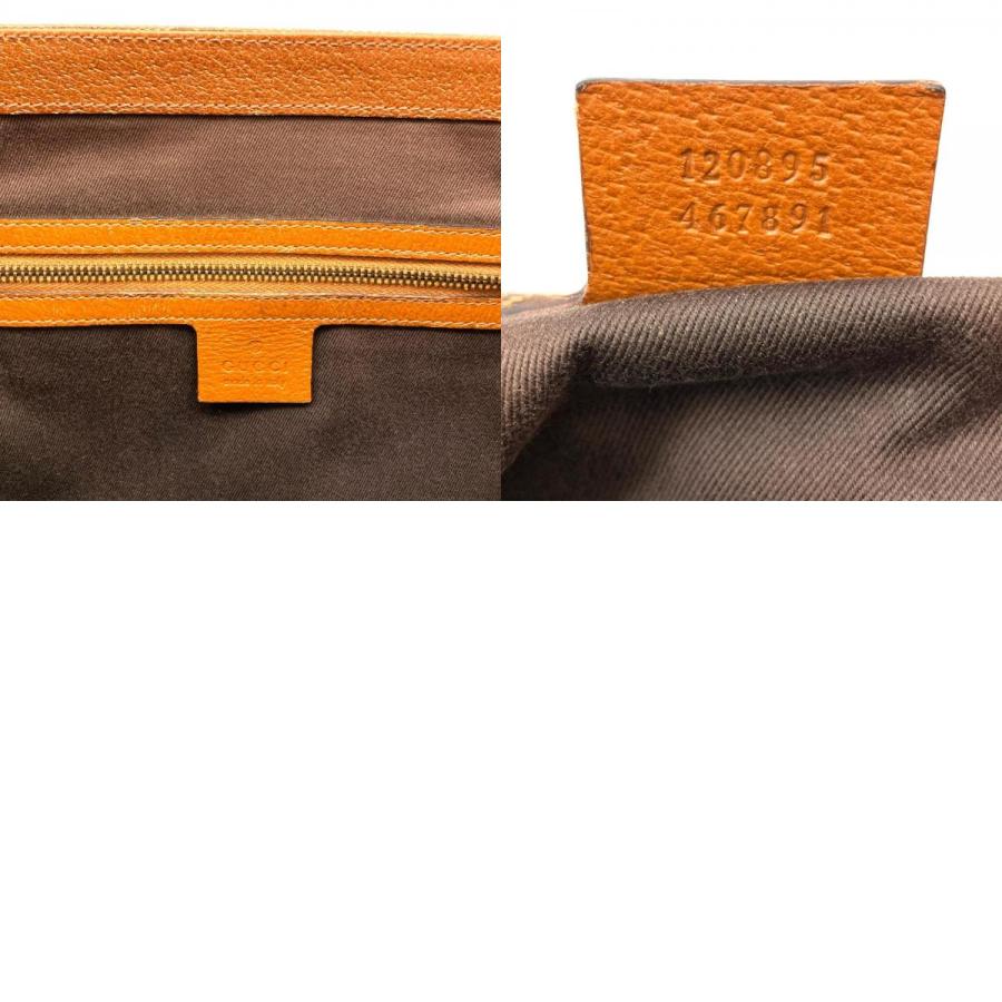GUCCI（グッチ） トートバッグ GGキャンバス レザー 120895 ベージュ