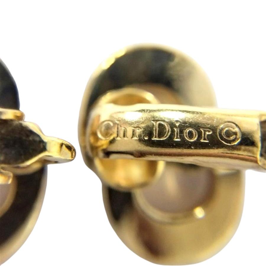 クリスチャンディオール Christian Dior CD ロゴ イヤリング ライン