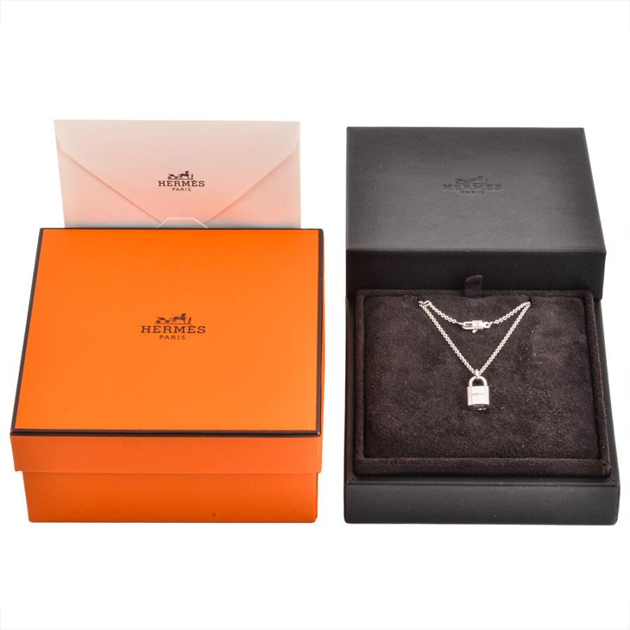 HERMES（エルメス） アミュレット カデナ ネックレス K18WG 9.4g