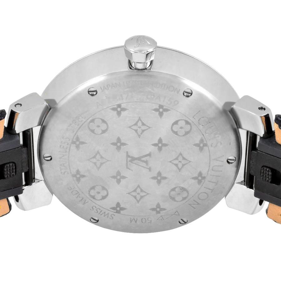 ルイ・ヴィトン LOUIS VUITTON QA159 タンブール スリムMM レインボー 11Pダイヤ クォーツ レディース _886570【ev20】 タンブール（LOUIS VUITTON） ルイヴィトン LOUIS VUITTON QA159Z