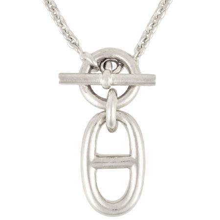 HERMES（エルメス） シェーヌダンクル アミュレット ネックレス SV925