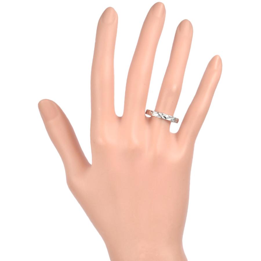 CHANEL シャネル マトラッセ リング 指輪 約18.5号 Pt950 BAUMER CHANEL シャネル マトラッセ リング 指輪 約18.5号 Pt950 BAUMER
