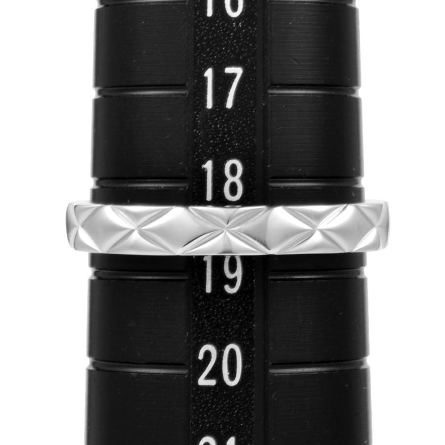 CHANEL シャネル マトラッセ リング 指輪 約18.5号 Pt950 BAUMER CHANEL シャネル マトラッセ リング 指輪 約18.5号 Pt950 BAUMER