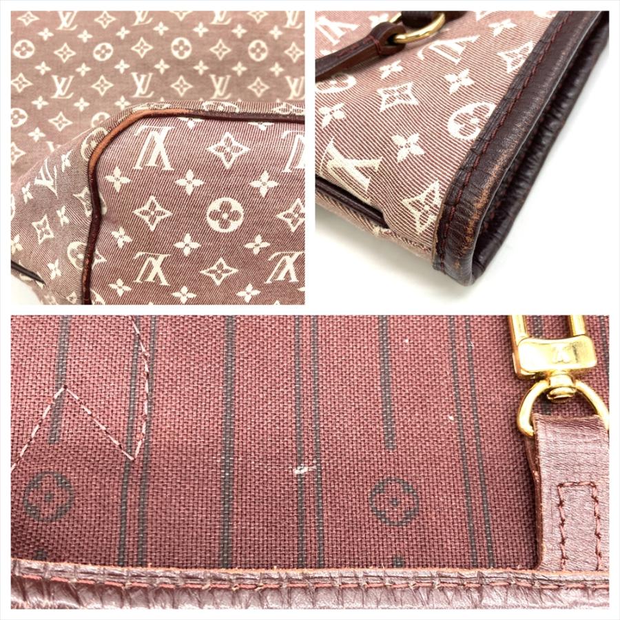 LOUIS VUITTON ルイヴィトン イディール ネヴァーフルMM セピア トート