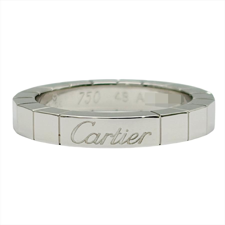 Cartier（カルティエ） ラニエール リング 指輪 #48 K18WG 5.9g