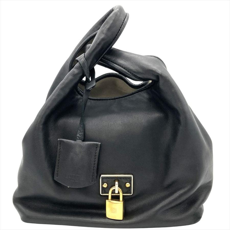 ロエベ LOEWE カリエPM ハンドバッグ LOEWE（ロエベ） カリエ PM ハンドバッグ ラムスキン ブラック