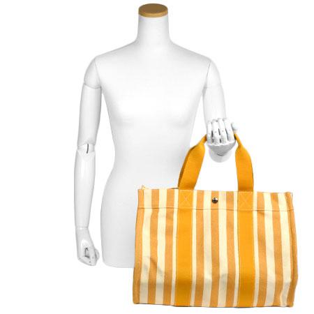 HERMES エルメス カンヌMM トートバッグ トワルアッシュ