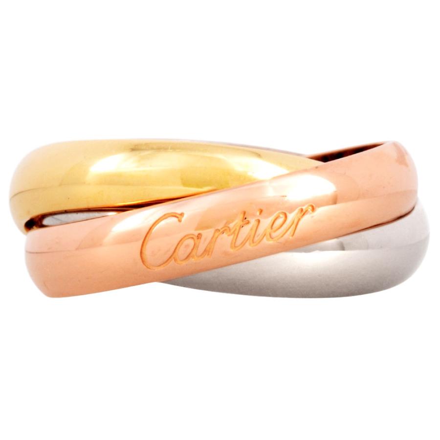 Cartier カルティエ トリニティ MM クラシック リング 指輪 #49