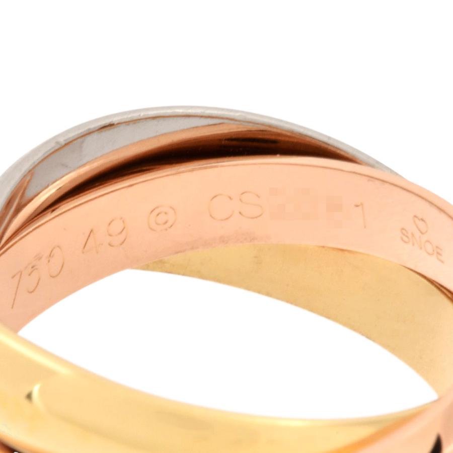 Cartier カルティエ トリニティ MM クラシック リング 指輪 #49
