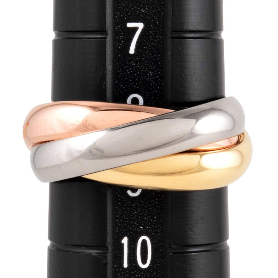 Cartier カルティエ トリニティ MM クラシック リング 指輪 #49