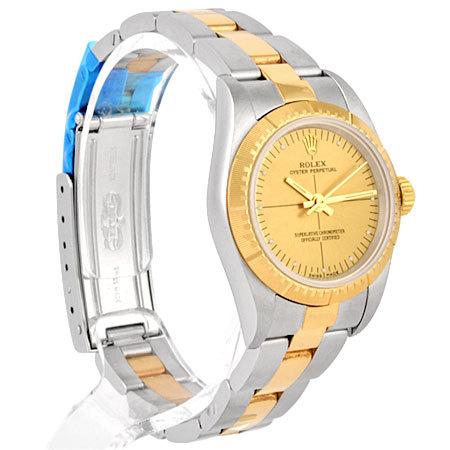 ROLEX パーペチュアル レディース　ロレックス オイスターパーペチュアル 76243 P番(2001年頃製造) ホワイト