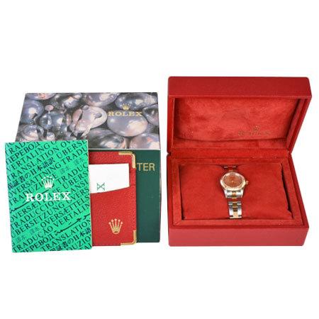 ROLEX（ロレックス） オイスターパーペチュアル ゼファー 76243 YG×SS