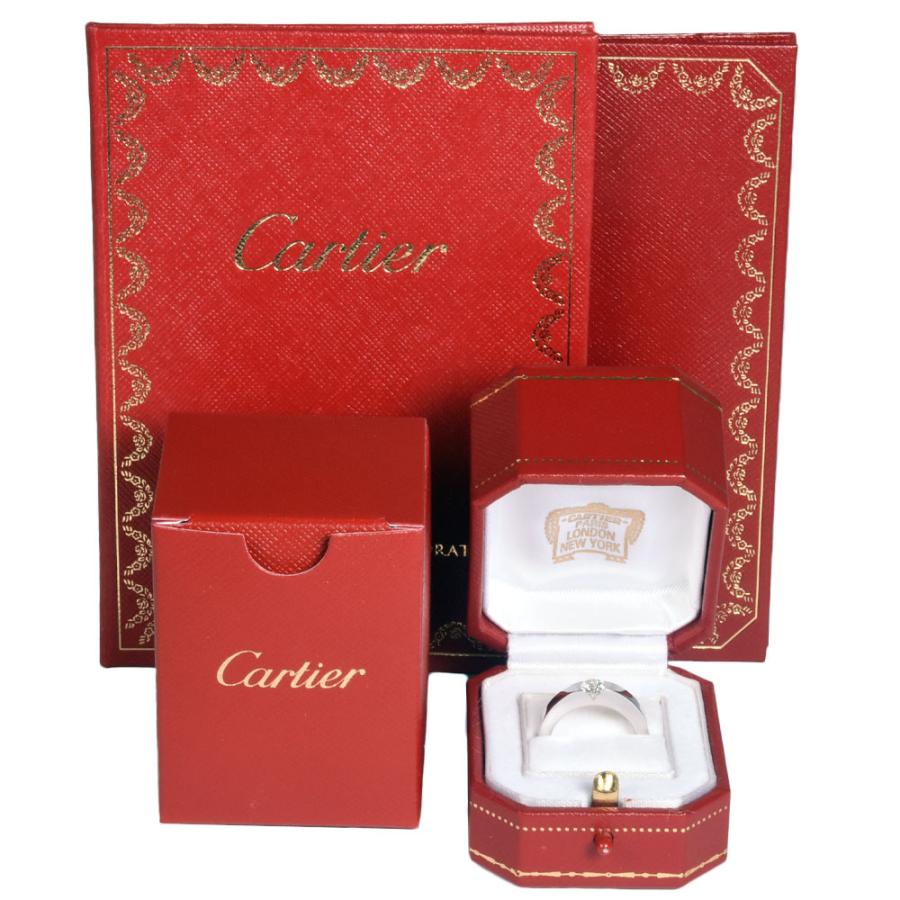 カルティエ（Cartier）のデートウィズコレクションリングk18wg Cartier（カルティエ） デートウィズ リング 指輪 ダイヤモンド 0.38ct