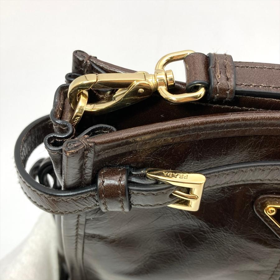 PRADA（プラダ） ボニー ミニ ショルダーバッグ 2WAY レザー 1BH229